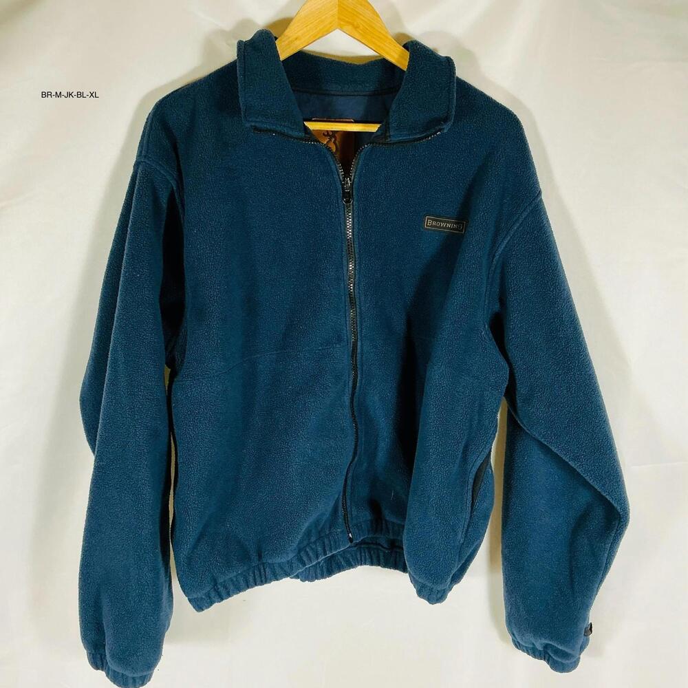 Browning Men's Blue Long Sleeve Jacket Size XL
